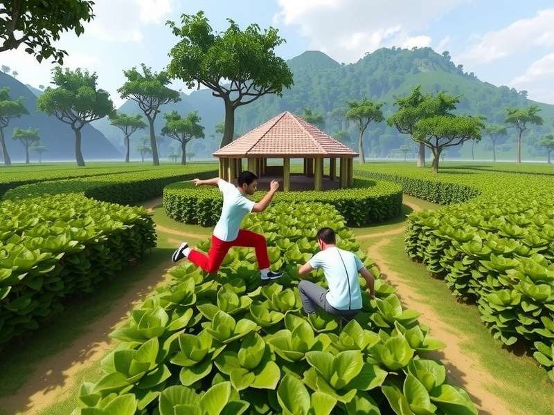 Assam Tea Garden VR Gameplay Screenshot